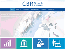 Tablet Screenshot of cbrbiotech.com